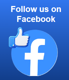 follow, Facebook, blue, icon